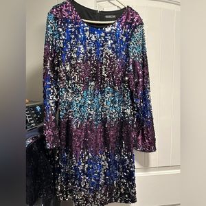 4xl sequin dress